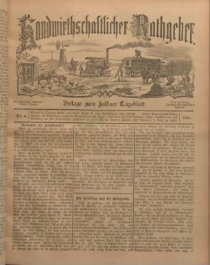 4: Beilage vom Montag, 7. Februar 1898