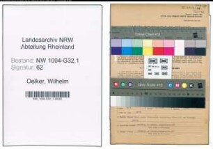 Entnazifizierung Wilhelm Oelker , geb. 27.07.1890 (Stadtsekretaer)