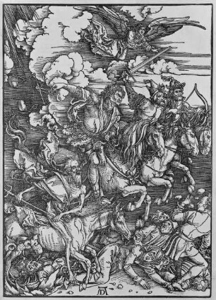 Große Passion, Apokalypse und Marienleben — Apokalypse — Die vier apokalyptischen Reiter
