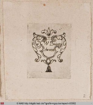 [Exlibris Goldschmied N. W. Baumann]