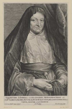 Bildnis des Isabella Clara Evgenia
