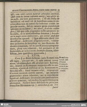 §. XXVIII. Exempla variarum subtilitatum Grammaticarum in jure circa particulas