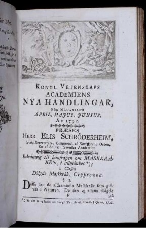 April, Majus, Junius