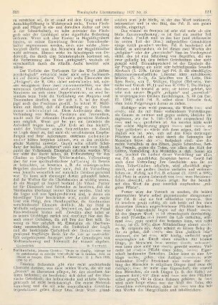 323-325 [Rezension] Bolkestein, Johanna Christina, Hosios en Eusebēs