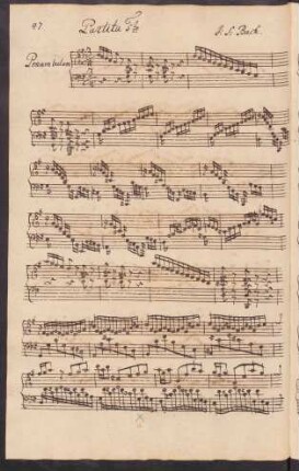 Partiten; cemb; G-Dur; BWV 829