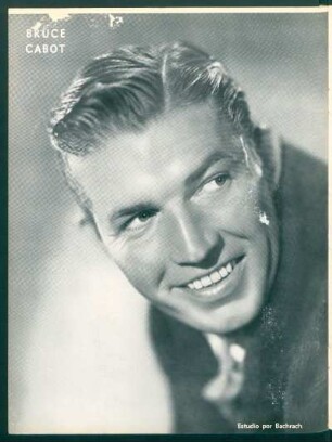 Bruce Cabot - Estudio por Bachrach