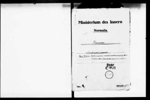 Durchführung des Wohnungsgesetzes (Kontrollratsgesetz Nr. 18), Entwurf und Durchführung des Landeswohnungsgesetzes vom 28. April 1949