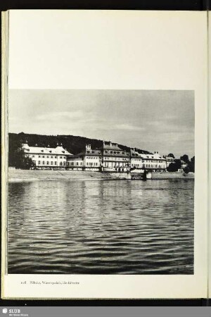 Pillnitz, Wasserpalais, die Elbseite