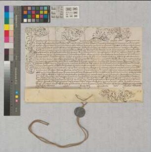 Papst Clemens XI. teilt Kaiser Leopold I. die Bestätigung der Wahl Franz Arnold Freiherr von Wolff Metternich, (electo Nicopoliensi), zum Koadjutor im Bistum Paderborn mit. USS