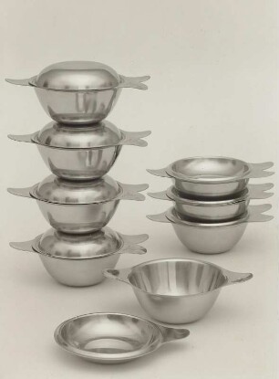 Pott-Portionsschüssel mit Deckel