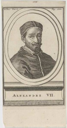 Bildnis des Alexandre VII.