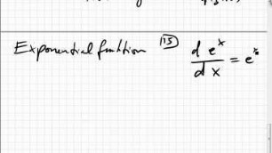 02.01.3.3 Kettenregel, Ableitung Exponentialfunktionen, Logarithmus
