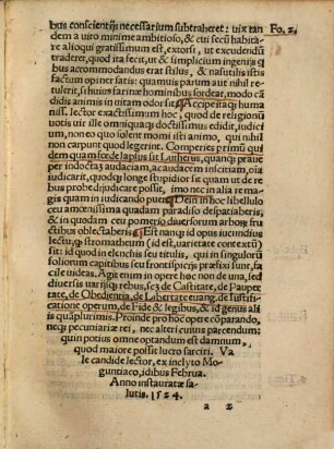 Ioannis Dytenbergii theologii co[n]tra temerarium Martini Lutheri, de uotis monasticis iudicium, libri duo : iam ab ipso autore denuo recogniti, ac per breuem indicem, a q[uam] pluribus desideratum, sole clariores facti, in quibus illius ... ex sacris literis & luculentissime & eruditissime respondet