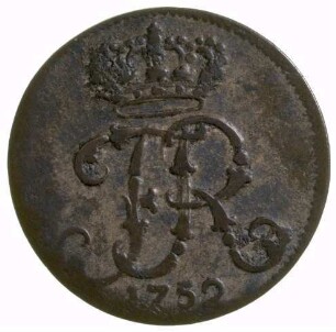 Münze, 6 Pfennig, 1752