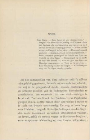 XVIII. Naar Boea ...