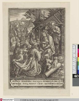 [The Adoration of the Magi; Anbetung der Könige]