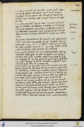 (113r - 125v) Excerpta ex Elegantiolis Augustini Dati.