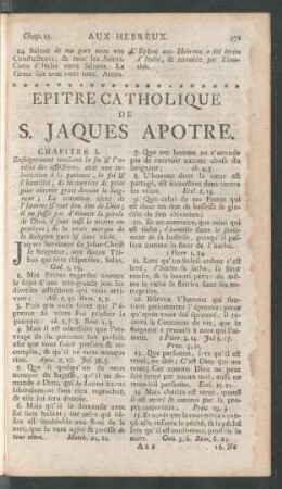 Epitre Catholique De S. Jaques Apotre