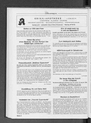 Fotowettbewerb "Schönes Eppendorf"