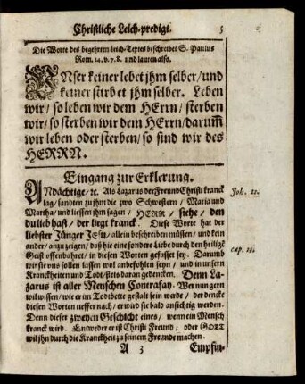Eingang zur Erklerung.