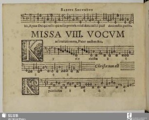 Missa ad imitationem Pater noster