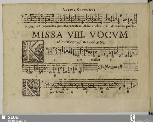 Missa ad imitationem Pater noster