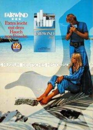 Werbezettel "Fairwind"