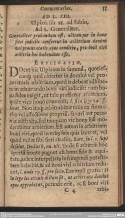 Ad L.XXIII. Ulpian. lib. 28 ad Sabin