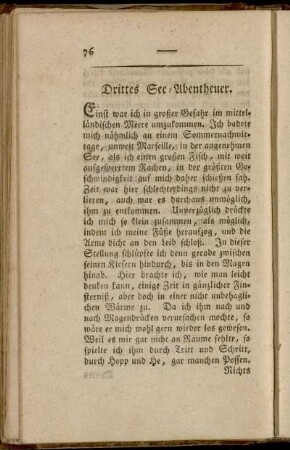 Drittes See-Abentheuer