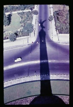 Blick von Siegessäule 27.9.53.