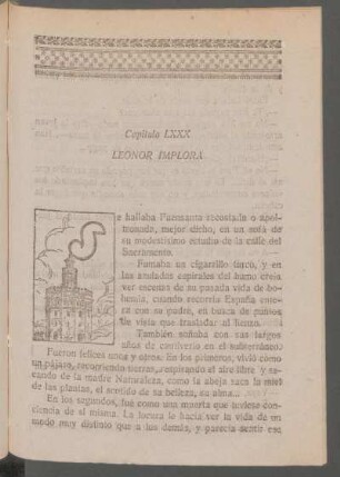 Capítulo LXXX - Leonor implora