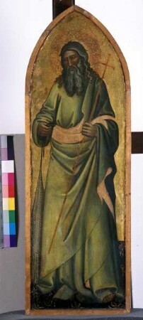 Der Apostel Andreas (Gegenstück zu Inv-Nr. 20), Folio 00021