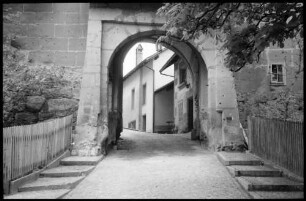 Burgdorf: Tor zum Schloss, Aufgang