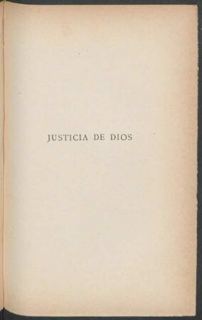 Justicia de dios