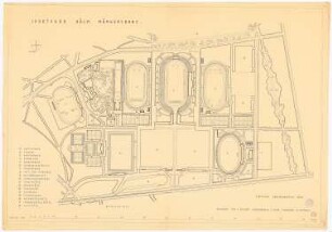 Sportpark, Köln-Müngersdorf: Grundriss 1:1000