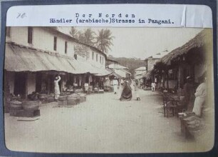 Der Norden. Händler (arabische) Strasse in Pangani