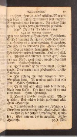 Erscheinung Christi.