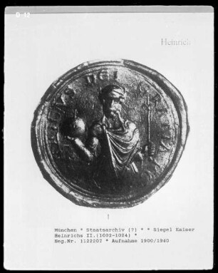 Kaisersiegel Heinrich II. (1002-1024)