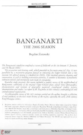 18: Banganarti : the 2006 season