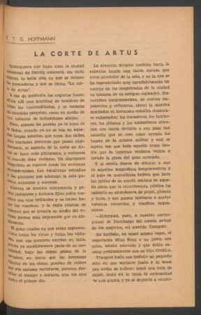 La corte de Artus : [Le habian predicho que moriría cuando su hija se enamorara, y a pesar de sus esfuerzos, la profecía se cumplió por fin.]