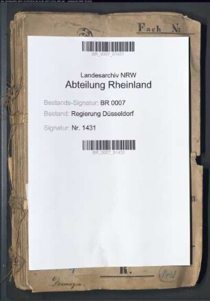 Das Kantongefängnis Dormagen Kreis Neuss