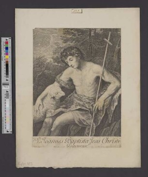S. Joannes Baptista Jesu Christi Præcursor