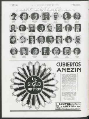 Los muertos de la revolución