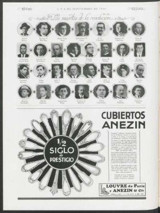 Los muertos de la revolución