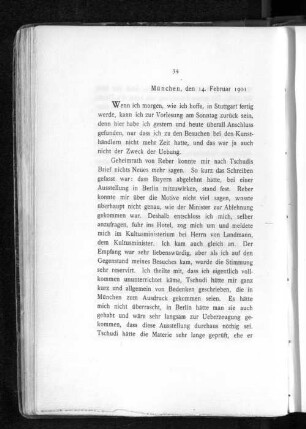 München, den 14. Februar 1901