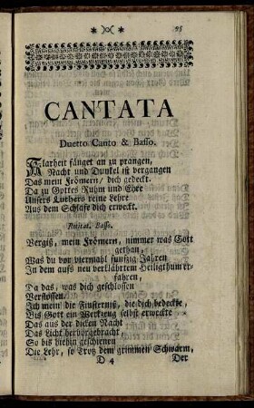 Cantata.