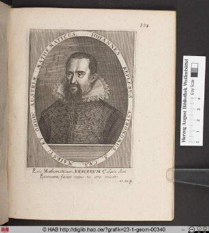 [Iohannes Keplerus].