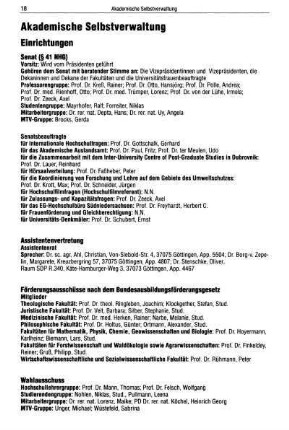 Akademische Selbstverwaltung