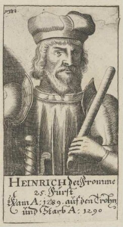 Bildnis von Heinrich, Fürst von Polen