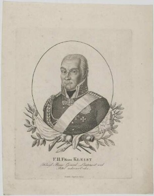 Bildnis des F. H. Fr. von Kleist